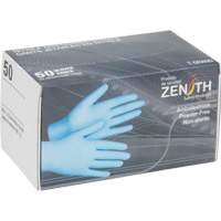Gants jetables en paquets pour distributeur, Moyen, Nitrile, 4,5 mils, Sans poudre, Bleu Absolute Business Supply