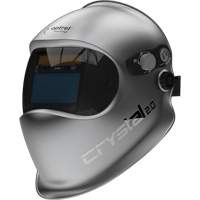 Masque de soudage auto-assombrissant Crystal 2.0, 3,94" lo x 1,97" la Champ de vision, Teinte 2/4 - 12, Argent Absolute Business Supply
