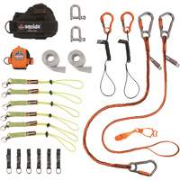 Trousse de longes de fixation d'outils pour monteurs de charpentes m&eacute;talliques et poseurs d'acier 3186 Squids Absolute Business Supply