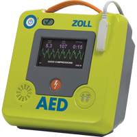 D&eacute;fibrillateur AED 3 BLS pour secouristes professionnels, Semi-automatique, Français, Classe 4 Absolute Business Supply
