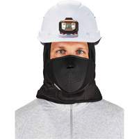 Doublure de casque de s&eacute;curit&eacute; d'hiver trois couches N-Ferno avec cache-bouche, Doublure en Molleton, Taille unique, Noir Absolute Business Supply