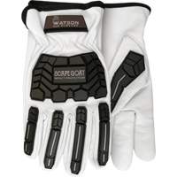Scape Goat Impact Gloves, X-Small, Goatskin Palm, Slip-On Cuff Absolute Business Supply