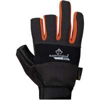 Gants de cadreurs avec doigts d&eacute;couverts Clutch Gear, Paume Synth&eacute;tique, Taille Petit Absolute Business Supply