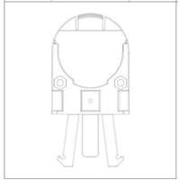 Adaptateur de casque de s&eacute;curit&eacute; pour serre-t&ecirc;tes VeriShield de Howard Leight Absolute Business Supply