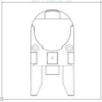 Adaptateur de casque de s&eacute;curit&eacute; pour serre-t&ecirc;tes VeriShield de Howard Leight Absolute Business Supply