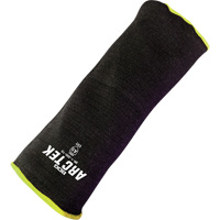 Arc Tek Cut Resistant Sleeve, Polyethylene/Steel, 10", ASTM ANSI Level A5, Black Absolute Business Supply
