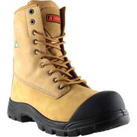 Attack Work Boots, Leather, Steel Toe, Size 7 Absolute Business Supply