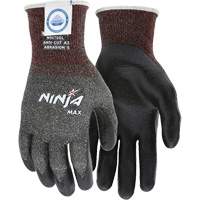 Gants r&eacute;sistant aux coupures Max Ninja, Taille Grand, Calibre 10, Rev&ecirc;tement Bipolym&egrave;re, Enveloppe en Dyneema, ASTM ANSI niveau A3 Absolute Business Supply