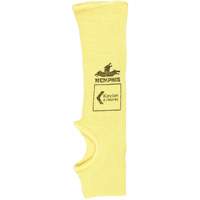 Manchon simple de s&eacute;curit&eacute; r&eacute;sistant &agrave; la coupure Cut Pro, Kevlar, 10", ASTM ANSI niveau A2, Jaune Absolute Business Supply