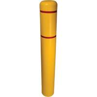 Couvre-bollard, 4" dia. x 54" l, Jaune Absolute Business Supply
