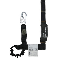 Longe avec amortisseur de choc r&eacute;sistante &agrave; l'arc &eacute;lectrique Miller, 6', Point d'ancrage &agrave; Mousqueton verrouillable, Mousqueton verrouillable aux jambes, Kevlar Absolute Business Supply