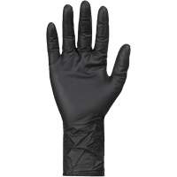 KeepKleen&reg; Disposable Gloves, Large, Nitrile, 8-mil, Powder-Free, Black Absolute Business Supply