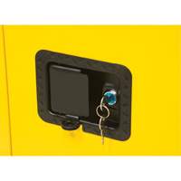 Armoire pour produits inflammables, 12 gal., 1 Porte(s), 23" La x 35" h x 18" p Absolute Business Supply