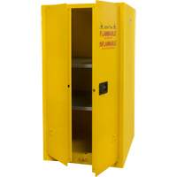 Armoire pour produits inflammables, 60 gal., 2 Porte(s), 34" La x 65" h x 34" p Absolute Business Supply