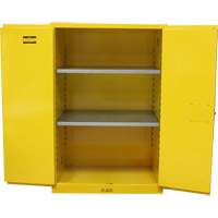 Armoire pour produits inflammables, 90 gal., 2 Porte(s), 43" La x 66" h x 34" p Absolute Business Supply