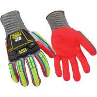 Gants r&eacute;sistants aux coupures 065, Taille T-petit/7, Calibre 13, Rev&ecirc;tement Nitrile, Enveloppe en PEHP, ANSI/ISEA 105 niveau 4 Absolute Business Supply