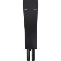 Porte-distributeur pour poteaux de barri&egrave;re pour le contr&ocirc;le des foules, Noir Absolute Business Supply