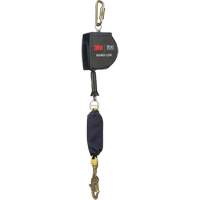 Cordage de s&eacute;curit&eacute; autor&eacute;tractable allong&eacute; Nano-Lok, 15', Acier galvanis&eacute;, Pivotant Absolute Business Supply