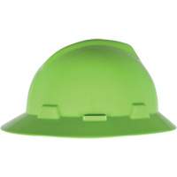 V-Gard&reg; Slotted Full-Brim Hardhat, Pinlock Suspension, Non-Vented Absolute Business Supply