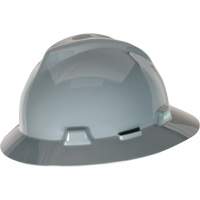 V-Gard&reg; Slotted Full-Brim Hardhat, Pinlock Suspension, Non-Vented Absolute Business Supply