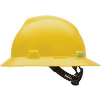 V-Gard&reg; Slotted Full-Brim Hardhat, Meets CSA Type 1, Quick-Slide Suspension, Non-Vented Absolute Business Supply
