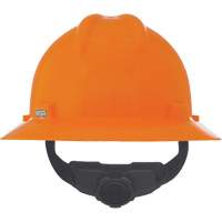 Casque de s&eacute;curit&eacute; &agrave; fente et bordure compl&egrave;te V-Gard, R&eacute;pond aux normes CSA type 1, Suspension Rochet, Non ventil&eacute; Absolute Business Supply