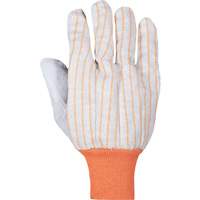 Endura&reg; Leather Palm Gloves, Large, Split Leather Palm Absolute Business Supply