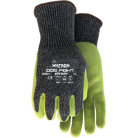 Stealth Dog Fight Cut Resistant Gloves, Size Medium, Nitrile Coated, Glass Fibre/HPPE/Nylon/Stainless Steel Shell, ASTM ANSI Level A5 Absolute Business Supply