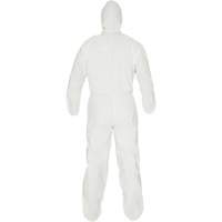 Combinaison jetable KleenGuard A40, Moyen, Blanc, Microporeux Absolute Business Supply