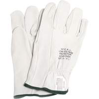 Gants de protection en cuir, Gants protecteurs en cuir, Taille 8, 10" lo Absolute Business Supply