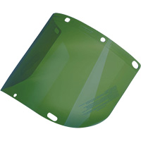 Dynamic Formed Faceshield, Polycarbonate, Green Tint Absolute Business Supply