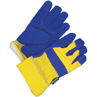Classic Fitter's Gloves, One Size, Split Leather Palm, Thinsulate Inner Lining Absolute Business Supply