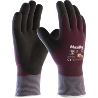Gants enduits avec doublure isolante ATG MaxiDry Zero, Petit, R&ecirc;vetement Mousse de nitrile, Calibre 15, Enveloppe en Nylon/Spand Absolute Business Supply