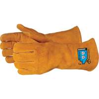 Endura&reg; Deluxe Cut-Resistant Welding Gloves, Split Cowhide, Size Small Absolute Business Supply