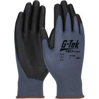 Gants en tricot sans coutures enduits G-Tek NeoFoam, T-petit, R&ecirc;vetement Polyur&eacute;thane, Calibre 15, Enveloppe en Nylon Absolute Business Supply