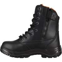 Safety Boots, Leather, Steel Toe, Size 6, Impermeable Absolute Business Supply