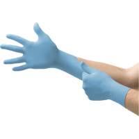 N20 Disposable Gloves, Small, Nitrile, 4.7-mil, Powder-Free, Blue Absolute Business Supply