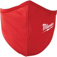 2-Layer Face Mask, Nylon/Polyester/Spandex, Red Absolute Business Supply