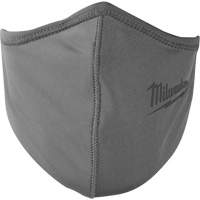 2-Layer Face Mask, Nylon/Polyester/Spandex, Grey Absolute Business Supply