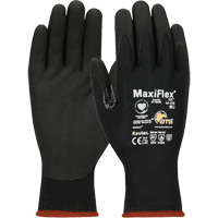 ATG MaxiFlex&reg; Cut Touchscreen Compatible Gloves, Size X-Small, 15 Gauge, Foam Nitrile Coated, Polyester/Kevlar&reg; Shell, ASTM ANSI Level A4/EN 388 Level 3/EN 388 Level D Absolute Business Supply