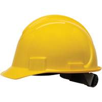 Casque de s&eacute;curit&eacute; &agrave; bord court North, R&eacute;pond aux normes CSA type 1, Suspension Rochet, Non ventil&eacute; Absolute Business Supply