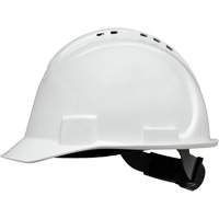 Casque de s&eacute;curit&eacute; &agrave; bordure courte North, R&eacute;pond aux normes CSA type 1, Suspension Rochet, Ventil&eacute; Absolute Business Supply
