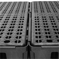 Black Diamond Low Profile Spill Pallet, 25.5 US gal. Spill Capacity, 49" x 24" x 6.5" Absolute Business Supply