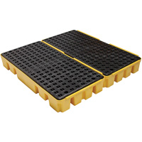 Low Profile Spill Pallet, 51 US gal. Spill Capacity, 49" x 48" x 6.5" Absolute Business Supply