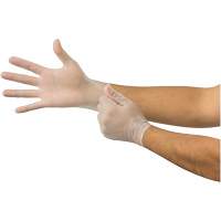 MicroFlex&reg; Disposable Gloves, Small, Vinyl, 2.8-mil, Powder-Free, Clear Absolute Business Supply