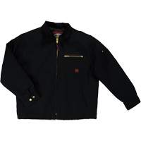 Duck Chore Jacket, Men's, Small, Black Absolute Business Supply