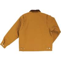 Duck Chore Jacket, Men's, Small, Brown Absolute Business Supply
