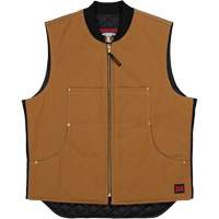 Gilet &agrave; moto WV04, Hommes, Petit, Brun Absolute Business Supply