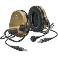 Peltor ComTac VI NIB Dual Lead Headset, Neckband Style, 22 dB Absolute Business Supply