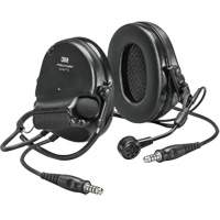 Peltor ComTac VI NIB Dual Lead Headset, Neckband Style, 22 dB Absolute Business Supply